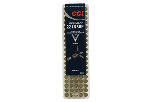 CCI .22 Rimfire Ammo - .22 Long Rifle - Mini-Mag