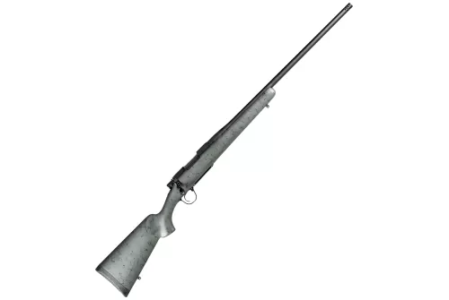 Christensen Arms Mesa Bolt-Action Rifle - 300 Winchester Magnum - Black Cerakote - Green w/Black Webbing