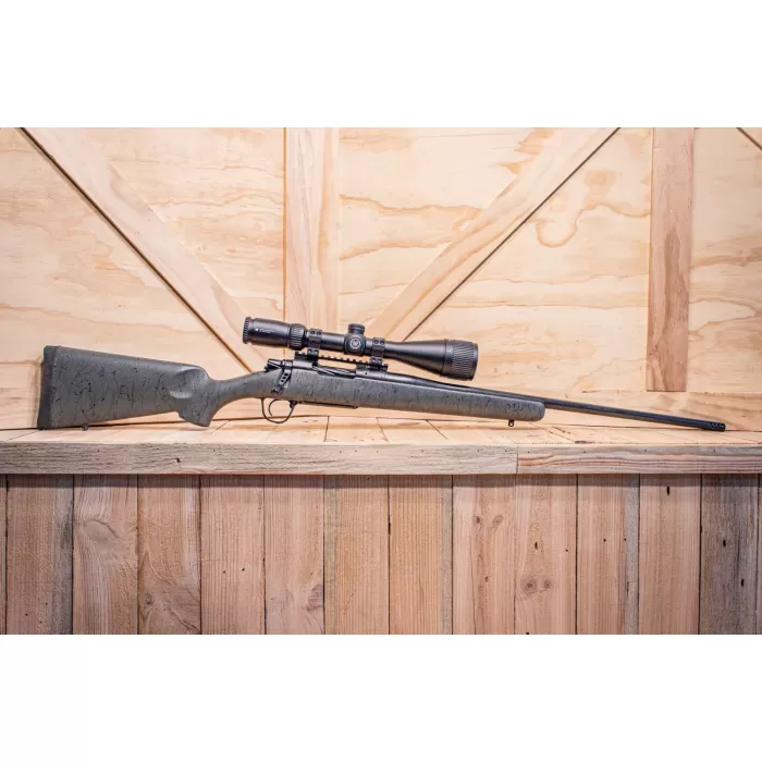 Christensen Arms Mesa Bolt-Action Rifle - 6.5 Creedmoor - Black Cerakote - Green w/Black Webbing