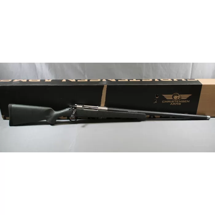 Christensen Arms Ridgeline Bolt-Action Rifle - .300 PRC - Carbon Fiber Wrapped - Green w/Black Webbing