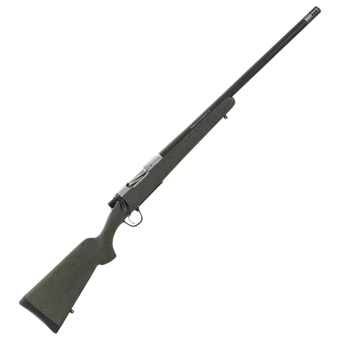 Christensen Arms Ridgeline Bolt-Action Rifle - 7mm Remington Magnum - Carbon Fiber Wrapped - Green w/Black Webbing Christensen Arms Ridgeline Bolt-Action Rifle - 7mm Remington Magnum - Carbon Fiber Wrapped - Green w/Black Webbing