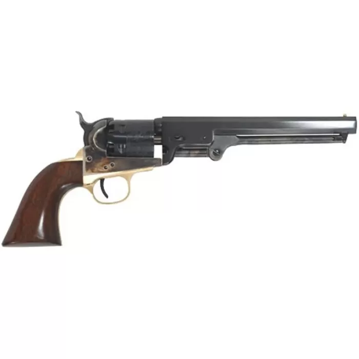 Cimarron 1851 Navy Oval .36 Cal,  7.5" Octagon Barrel, Walnut Grip, Walnut, 6rd