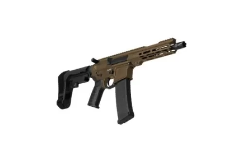 Cmmg Pe46a962fmb Banshee Mk4 4.6X30mm 8" 40+1, Midnight Bronze Rec, Buffer Tube (No Brace), M-Lok Handgaurd, Polymer Grip, Zeroed Linear Compensator 46A962F-MB