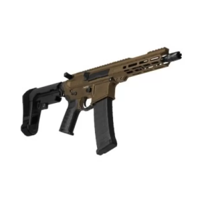 Cmmg Pe46a962fmb Banshee Mk4 4.6X30mm 8" 40+1, Midnight Bronze Rec, Buffer Tube (No Brace), M-Lok Handgaurd, Polymer Grip, Zeroed Linear Compensator 46A962F-MB