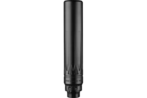 Dead Air Armament Nomad LTi XC, Suppressor, 8.8" Length, Rated Up to 300 Remington Ultra Magnum, Titanium, Cerakote Finish, Flat Dark Earth, Xeno Adapter & DA124 Omni Brake