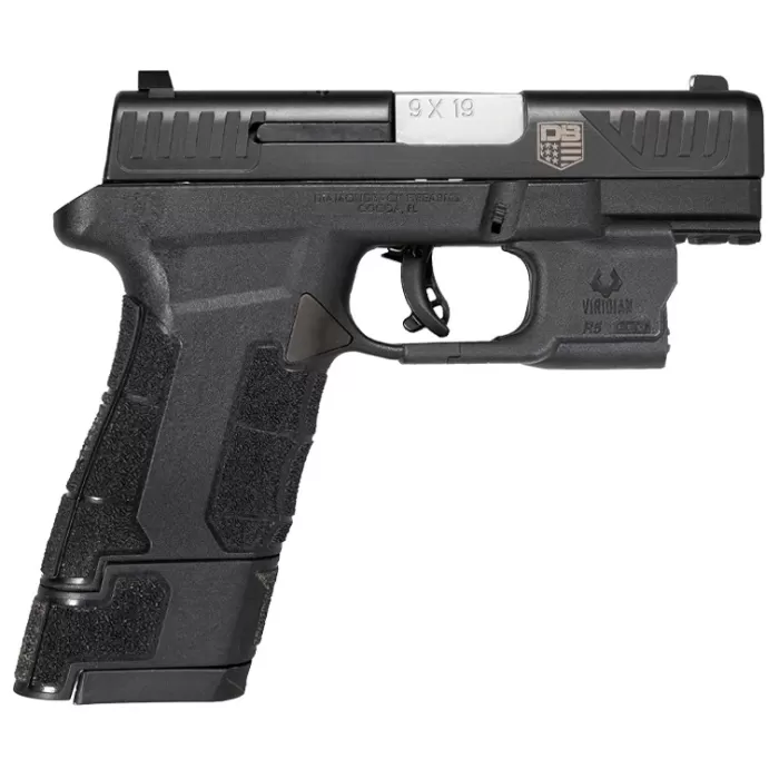 Diamondback DBAM29 9mm, 3.50" Barrel, Black, Serrated Slide, Laser/Holster Combo, 17rd Diamondback DBAM29 9mm, 3.50" Barrel, Black, Serrated Slide, Laser/Holster Combo, 17rd
