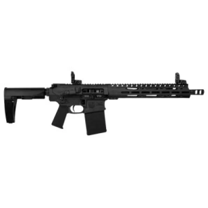 Diamondback Diamondback Db15 Diamond Series Pistol, .308 Win, 13.5" Barrel, Mbus, 13" M-Lok Rail, Tailhook Brace, Black, 20-Rd DB1365C001