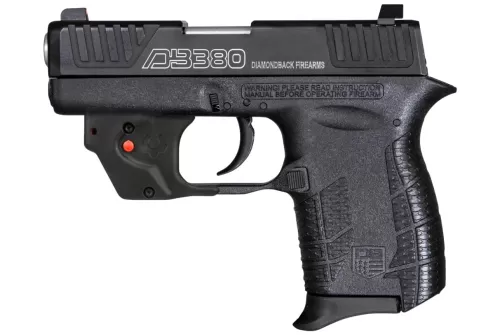 Diamondback Firearms Gen 4 .380 ACP 2.80" 6+1rds, Black - DB0101E002