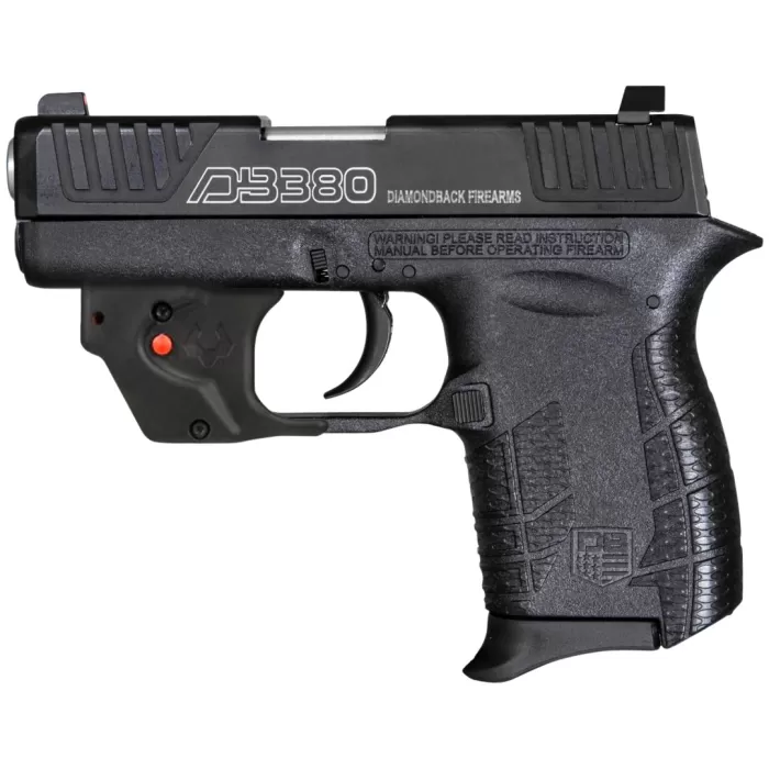 Diamondback Firearms Gen 4 .380 ACP 2.80" 6+1rds, Black - DB0101E002 Diamondback Firearms Gen 4 .380 ACP 2.80" 6+1rds, Black - DB0101E002