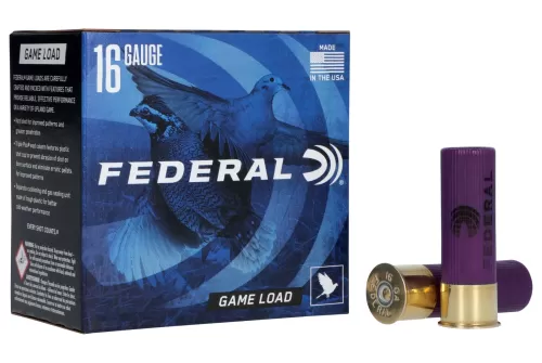Federal Premium Game-Shok Game Load Shotshells - #7.5 Shot - 16 ga. - 1 oz. - 250 Rounds