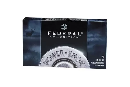 Federal Premium Power-Shok .223 Remington 64 Grain Jacketed Soft-Point Centerfire Rifle Ammo
