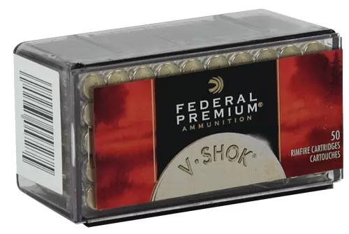 Federal Premium V-Shok Varmint Rimfire Ammo - .22 WMR - TNT Hollow Point