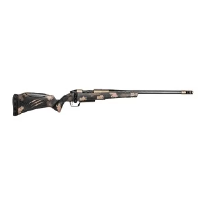 Fierce Firearms ROGSCMX22CM20BRS Carbon Mini Rogue XP 22 Creedmoor 3+1 20" Carbon Fiber Match Grade Barrel, Smoked Bronze Cerakote Steel Drilled & Tapped Receiver, Sonora Ambush Camo Adj Comb & BiPod