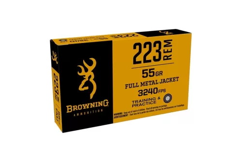 FMJ 223 REMINGTON AMMO - 105-004-659WB 223 REMINGTON 55GR FULL METAL JACKET 20/BOX