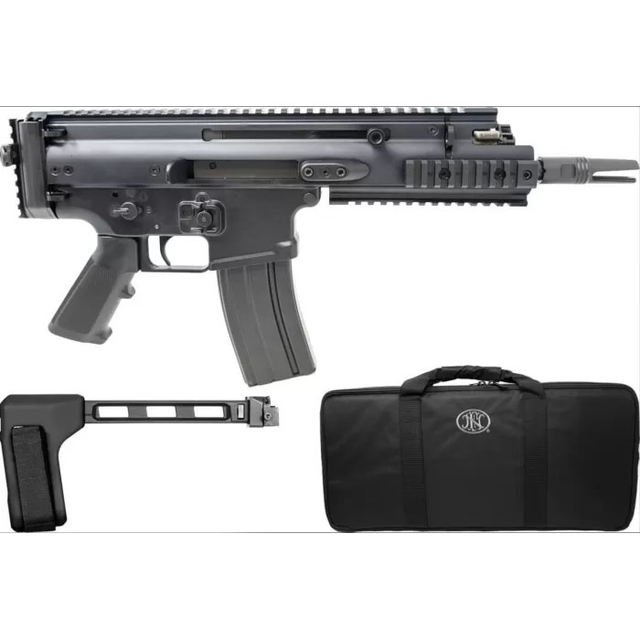 FN AMERICA SCAR 15P SBT Brace 5.56mm 7.5in 30rd Black Semi-Auto Pistol (38-101882) FN AMERICA SCAR 15P SBT Brace 5.56mm 7.5in 30rd Black Semi-Auto Pistol (38-101882)