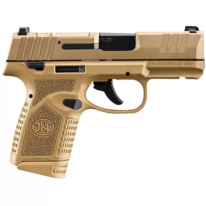 Fn Reflex Mrd 9mm Luger 2 10r Mags Fde Safety