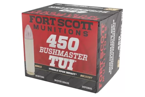 Fort Scott Munitions Tui, Fsm 450bm-250-scv    450bm  250gr Scs Tui    20/10