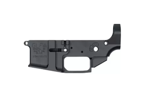 GLFA AR-15 Stripped Lower Receiver Multi Cal Black
