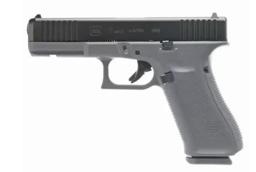 Glock 17 9mm Luger 4.49in NDLC Gray Pistol - 10+1 Rounds