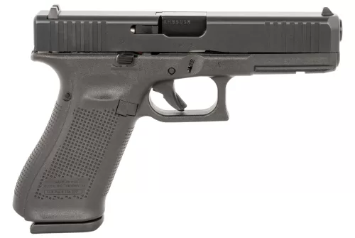 GLOCK 17 (GEN5) FS FXD 9MM 4.6" 10RD BLACK 5.5lb COMM