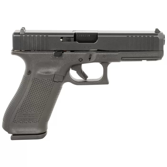 GLOCK 17 (GEN5) FS FXD 9MM 4.6" 10RD BLACK 5.5lb COMM