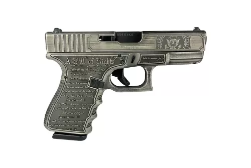 Glock 19 Gen 3 Silver 9mm 4.01