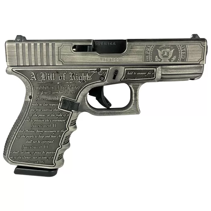 Glock 19 Gen 3 Silver 9mm 4.01