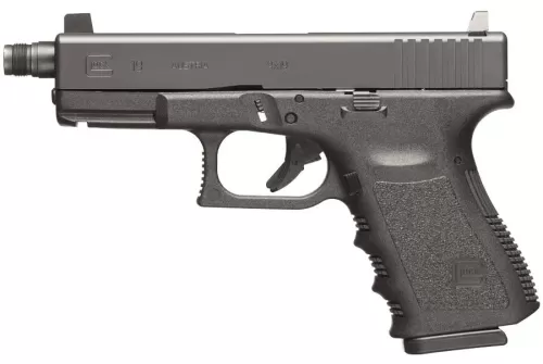 Glock 19 Gen3 9mm 15-Round Pistol with Threaded Barrel