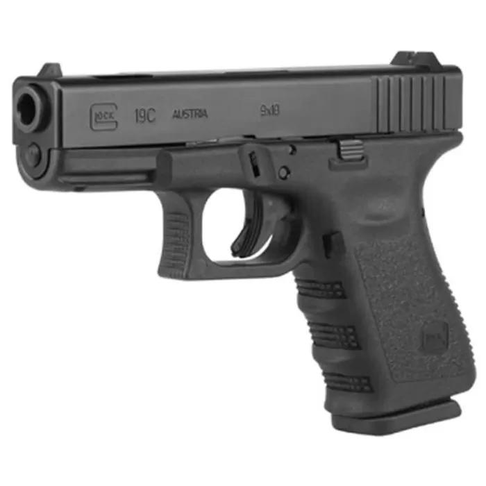 Glock 19C Comp 9mm Fixed Sights 10rd