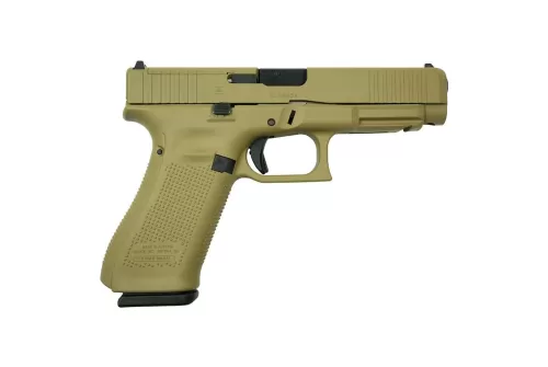 Glock 47 Gen 5 Mos Fde Handgun 9Mm Luger 17Rd Magazines (3) 4.49" Barrel Austria PA475S203MOSFDE