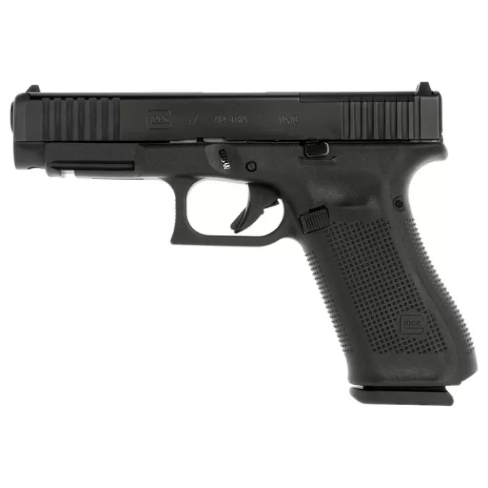 GLOCK Blue Label G47 MOS 9mm Pistol - Night Sights - Black
