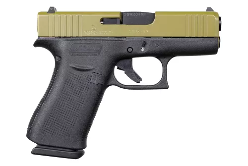 GLOCK G43X Semi-Auto Pistol with Bazooka Green Slide