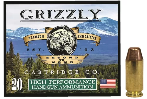 Grizzly Ammunition .40 Smith & Wesson 200 Grain Handgun Ammo