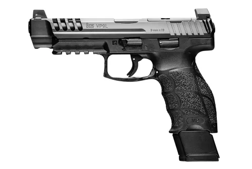 Heckler and Koch (HK USA) VP9L-B 9MM BLK 5" Barrel 20 Rounds NS OR