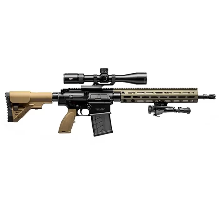 Heckler and Koch MR762A1 Flat Dark Earth 7.62 X 51 16" Barrel 10-Rounds Long Rifle Package Heckler and Koch MR762A1 Flat Dark Earth 7.62 X 51 16" Barrel 10-Rounds Long Rifle Package