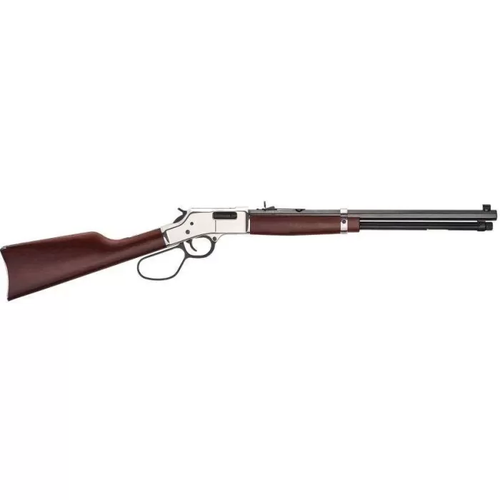 Henry Repeating Arms Big Boy Silver Large Loop Walnut .45 LC 20" Barrel 10-Rounds Henry Repeating Arms Big Boy Silver Large Loop Walnut .45 LC 20" Barrel 10-Rounds