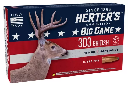 Herter's Hunting Rifle Ammo - .303 British