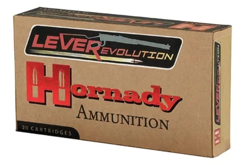 Hornady 92755 LEVERevolution  357 Mag 140 gr Flex Tip eXpanding 25 Bx/ 10 Cs