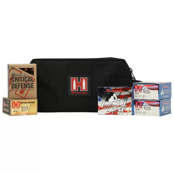 Hornady American Defense .45 Auto 185-Grain XTP/FTX Handgun Ammo Combo