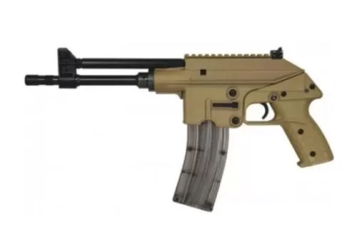 Kel-Tec PLR22 22 Long Rifle 10.5in Tan Nitride Modern Sporting Pistol - 26+1 Rounds
