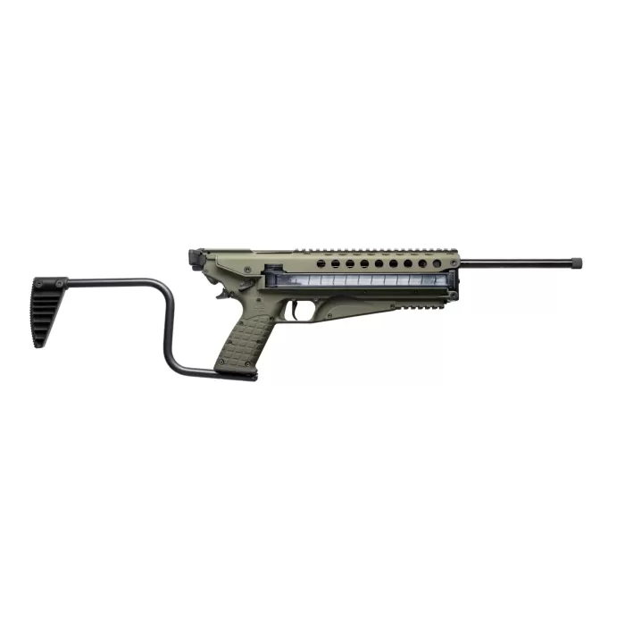 Kel-Tec R50 5.7x28mm, 16.1" Barrel, Side-Folding Stock, OD Green, 50rd Kel-Tec R50 5.7x28mm, 16.1" Barrel, Side-Folding Stock, OD Green, 50rd