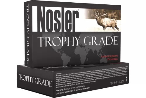 Nosler 60122 Trophy Grade Long-Range  26 Nosler 142 GR 3300 Fps Nosler Spitzer Accubond-Long Range (Sablr) 20 Bx/10 CS