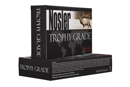 Nosler Trophy Grade 7mm Rem Mag 160 grain AccuBond Rifle Ammo, 20/Box - 47284