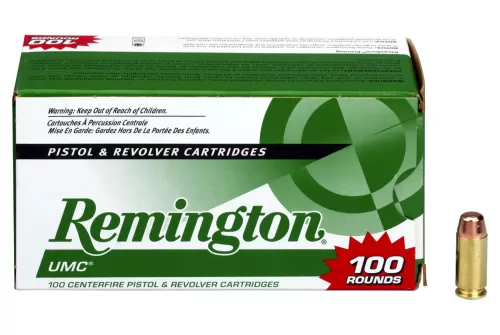 Remington UMC .380 ACP 88 Grain JHP Handgun Ammo