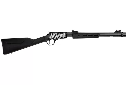 Rossi Gallery .22LR Pump Action Rifle, 18" Barrel, Black - RP22181SYEN09