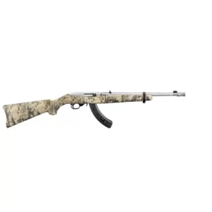 RUGER 10/22 25rd 22 LR Kryptek Highlander Takedown Rifle with Stainless Barrel (11179)