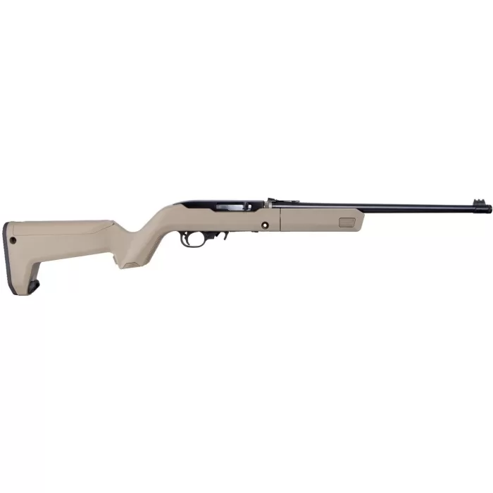 Ruger  31138 10/22 Takedown FDE 22 LR 16.13'' Semi-Auto 4 Mags FDE Magpul Backpacker Stock 10+1