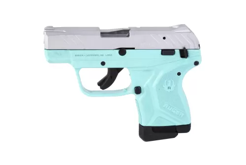 RUGER LCP II LITE 22LR 2.75" 10+1 TURQUIOSE SILVER SLIDE