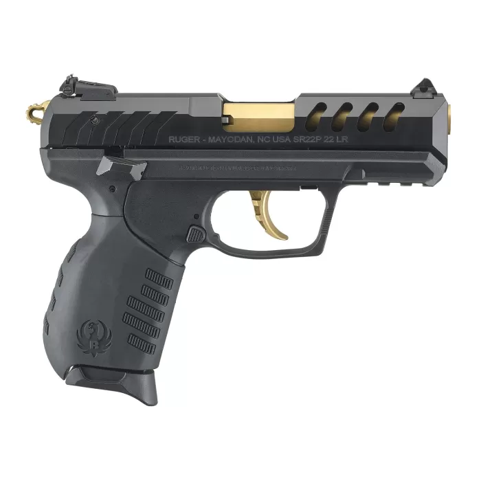 Ruger SR22 Semi-Auto Rimfire Pistol with Vented Slide