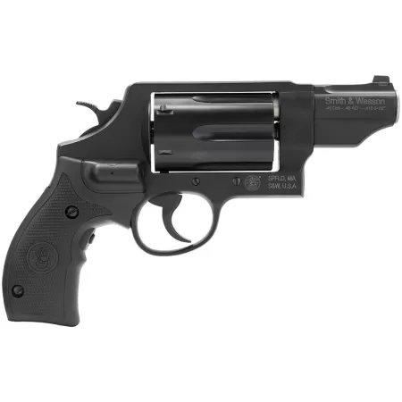 S&W Governer 410 Bore,45 ACP,45 Colt 2.75in 6rd Matte Black Revolver with Laser Grip (162411)